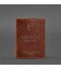 Кожаная обложка для военного билета 7.0 светло-коричневая Crazy Horse фото, картинка, изображение
