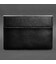 Шкіряний чохол-конверт на магнітах для MacBook 14 Чорний картинка, зображення, фото