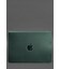 Шкіряний чохол-конверт на магнітах для MacBook 15 дюйм Зелений Crazy Horse картинка, зображення, фото