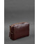 Кожаная косметичка-несессер 3.0 Бордовый Краст фото, картинка, изображение