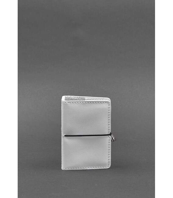 Жіночий шкіряний кард-кейс 7.0 білий Краст картинка, зображення, фото