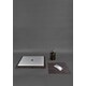 Набор для рабочего стола из натуральной кожи 1.0 темно-коричневый краст фото