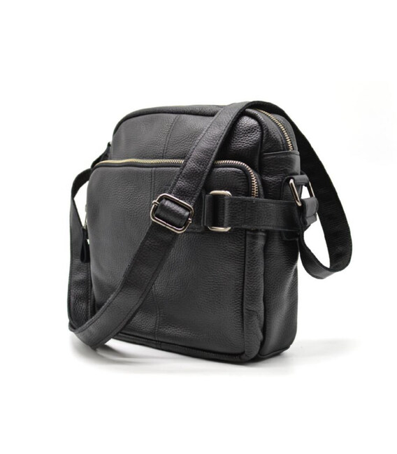 Шкіряна сумка кросс-боді, месенджер зі шкіри "Флотар" FA-6012-4lx бренду TARWA фото, картинка, изображение