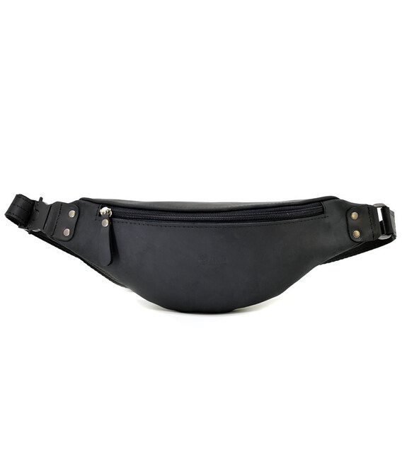 Шкіряна бананка поясна сумка, кінська шкіра TARWA RA-455-3md фото, картинка, изображение