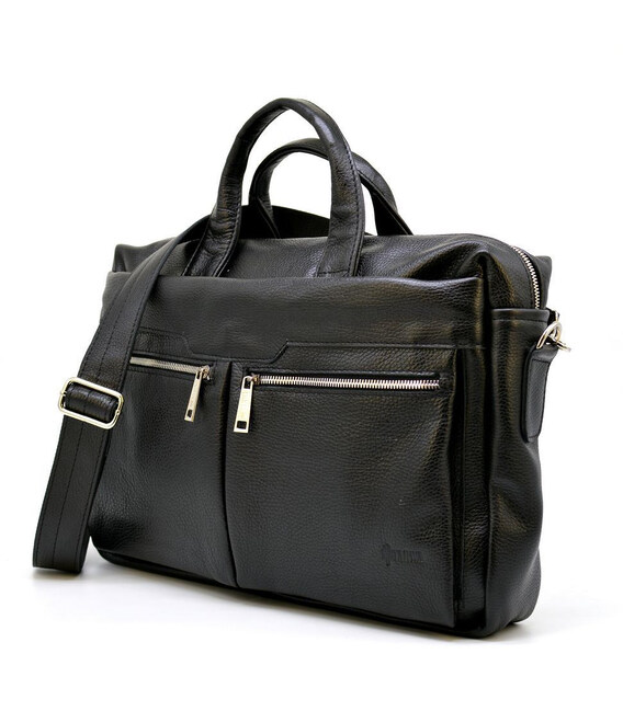 Сумка для ноутбука 15"-17" FA-7122-4lxL зі шкіри флотар бренд TARWA фото, картинка, изображение