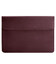 Кожаный чехол-конверт на магнитах для ноутбука Универсальный Бордовый Crazy Horse фото, картинка, изображение