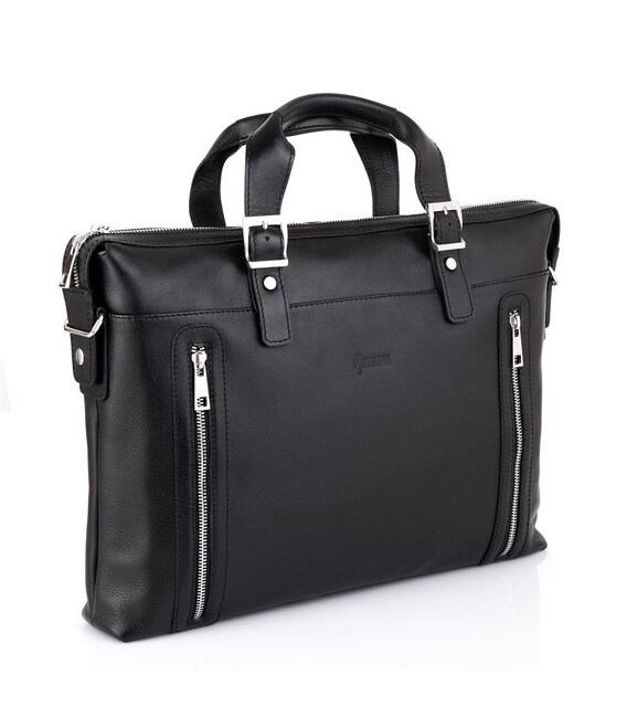 Сумка з гладкою натуральної шкіри "наппа" для ноутбука TA-0043-4lx картинка, зображення, фото