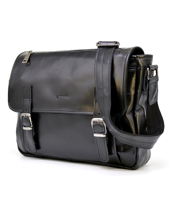 Чоловіча шкіряна сумка через плече GA-6046-3md TARWA фото, картинка, изображение