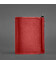 Шкіряна обкладинка-портмоне 2.0 червона картинка, зображення, фото