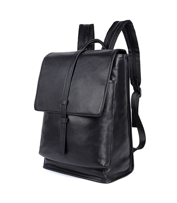 Рюкзак з натуральної шкіри унісекс JD2754A John McDee фото, картинка, изображение