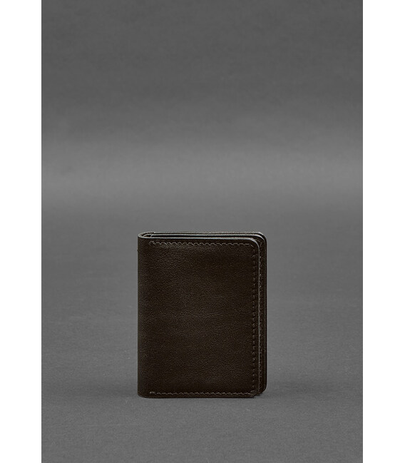 Шкіряна обкладинка для посвідчення водія, ID і пластикових карток 2.0 коричнева картинка, зображення, фото