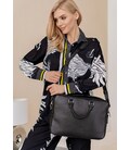 Кожаная деловая сумка Briefcase 2.0 черная картинка, изображение, фото