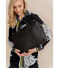 Кожаная деловая сумка Briefcase 2.0 черная картинка, изображение, фото