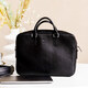 Кожаная деловая сумка Briefcase 2.0 черная фото
