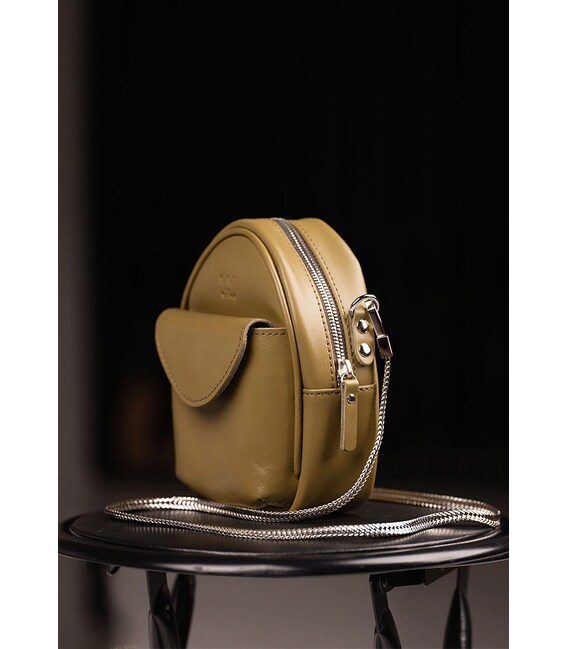 Мини-сумка Kroha оливковая фото, картинка, изображение