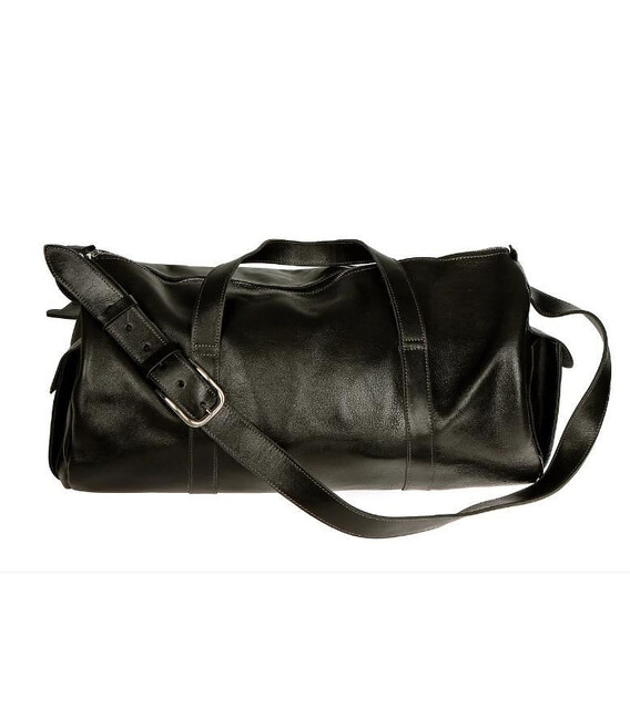 Сумка дорожня, чорна 760610 Grande Pelle фото, картинка, изображение