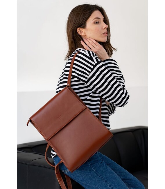 Женский рюкзак Tammy коньяк фото, картинка, изображение