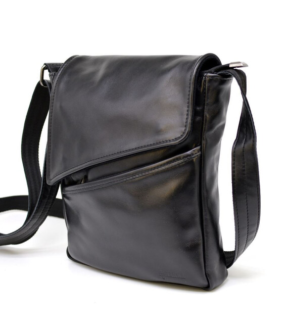 Чоловіча шкіряна сумка через плече GA-1302-3md TARWA фото, картинка, изображение