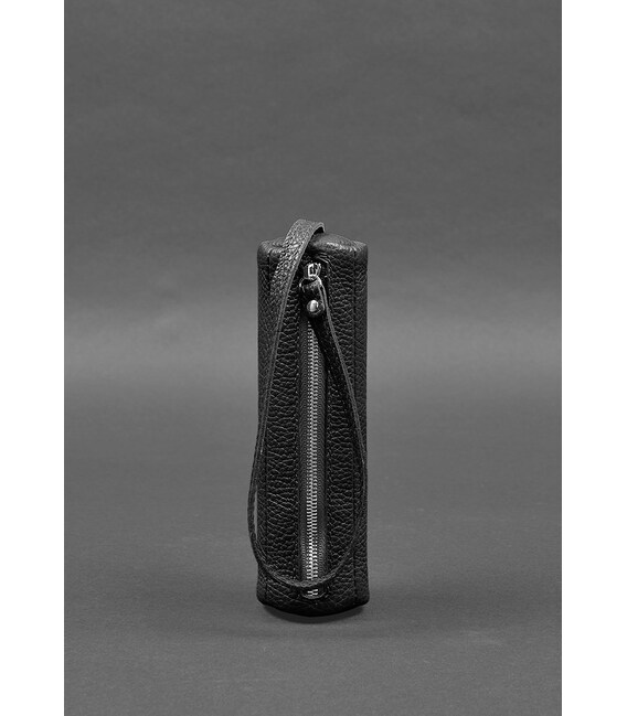 Шкіряна ключниця 3.1 Тубус XL чорна картинка, зображення, фото