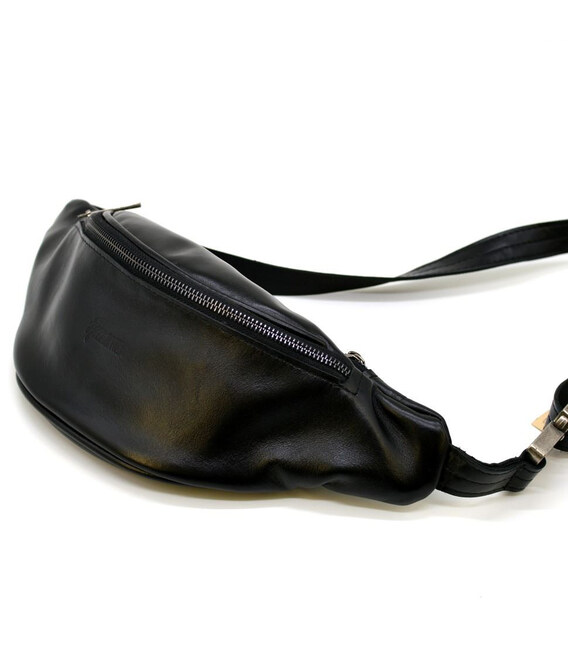 Поясна сумка з натуральної шкіри середнього розміру GA-3035-3md бренд TARWA фото, картинка, изображение