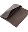 Портмоне шкіряне Elegante, шоколад матовий Grande Pelle 514120 картинка, зображення, фото