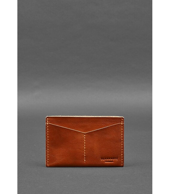 Шкіряна обкладинка-органайзер для документів 6.2 світло-коричневий краст картинка, зображення, фото