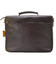 Діловий чоловічий портфель з натуральної шкіри RDС-3960-4lx TARWA темно-коричневий фото, картинка, изображение