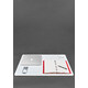 Коврик для рабочего стола 2.0 двухсторонний белый фото