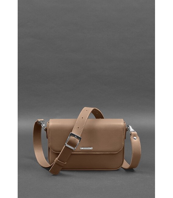 Женская кожаная сумка Mary карамель фото, картинка, изображение