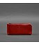 Шкіряне портмоне-купюрник на блискавці 14.0 червоний картинка, зображення, фото