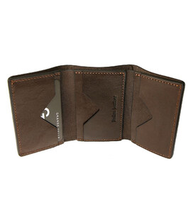 Портмоне, глянцева шкіра, шоколад GP 504620 картинка, зображення, фото