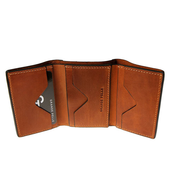 Портмоне, матова шкіра, теракот GP 504123 фото, картинка, изображение