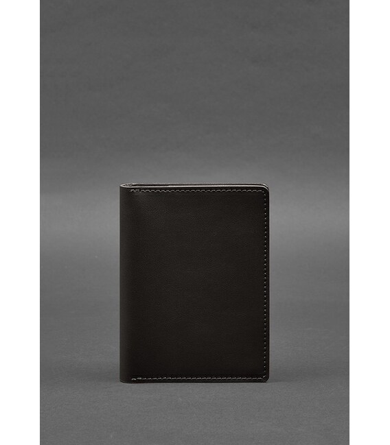 Шкіряна обкладинка-органайзер для документів 6.1 темно-коричневий краст картинка, зображення, фото