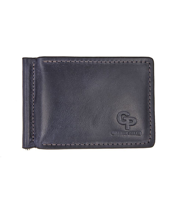 Затиск для купюр ONDA, синій Grande Pelle 105670 фото, картинка, изображение