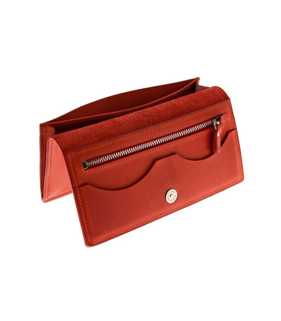 Портмоне Сinturino, червоний Grande Pelle 512160 фото, картинка, изображение