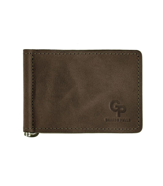 Затиск Onda, шоколад Grande Pelle 105120 фото, картинка, изображение