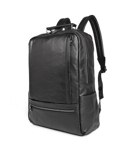 Міський рюкзак з натуральної шкіри JD7356A John McDee фото, картинка, изображение