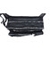 Шкіряна поясна сумка на три відділення TARWA RA-1560-4lx чорна з металевим фастексом картинка, зображення, фото
