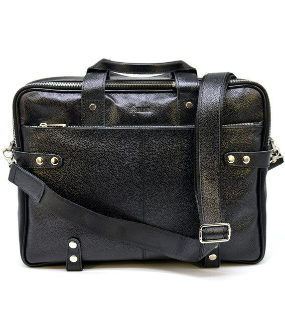 Сумка чоловіча з натуральної шкіри FA-2408-4lx TARWA фото, картинка, изображение