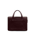 Кожаный чехол (сумка) с ручками для ноутбука 13 дюйм Бордовый фото, картинка, изображение