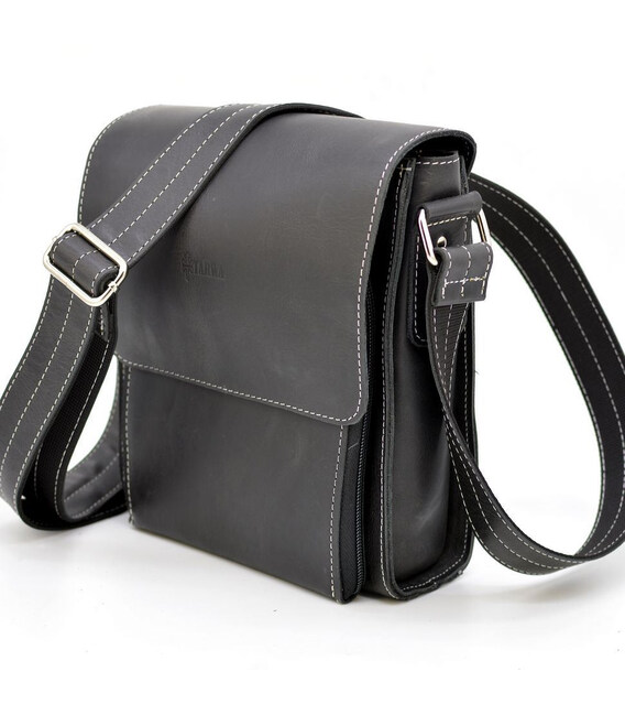 Сумка чоловіча з натуральної шкіри RAw-3027-3md TARWA фото, картинка, изображение