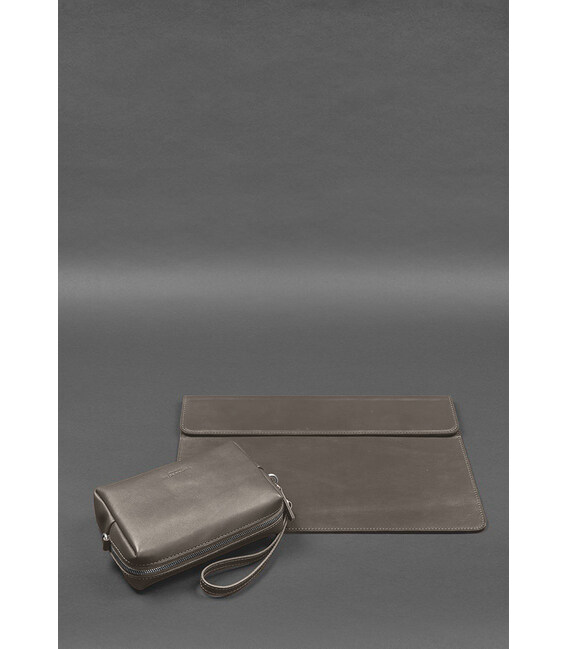 Шкіряний набір Мобільний Універсальний темно-бежевий картинка, зображення, фото