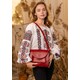 Жіноча шкіряна сумка Liv червоний краст картинка, зображення, фото
