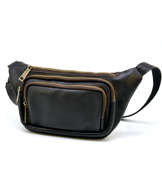 Напоясний сумка з натуральної шкіри GC-8179-3md TARWA фото, картинка, изображение