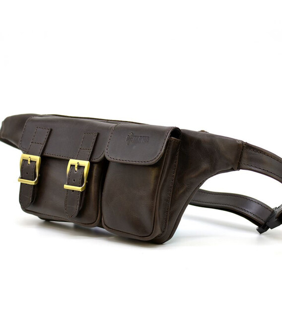 Напоясний сумка з натуральної шкіри TC-3029-4lx TARWA фото, картинка, изображение