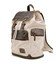 Рюкзак сірий (світлий) з парусини канвас і шкіри RGj-0010-4lx від бренду TARWA картинка, зображення, фото