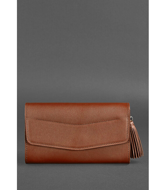 Жіноча шкіряна сумка Еліс світло-коричнева Краст картинка, зображення, фото