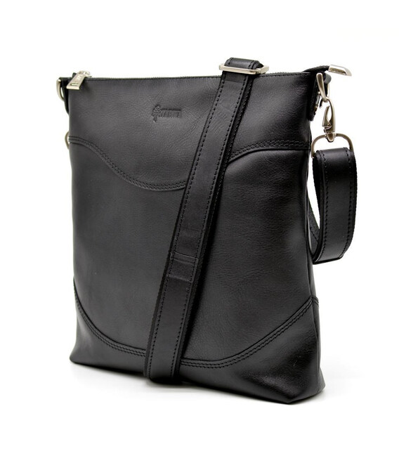 Чоловіча сумка з натуральної шкіри GA-1807-4lx бренду TARWA фото, картинка, изображение