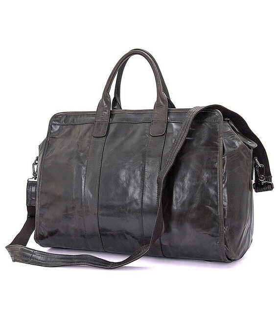 Шкіряна дорожня сумка з натуральної шкіри JD7324J John McDee фото, картинка, изображение