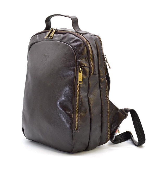 Повсякденний рюкзак GC-3072-3md, натуральна шкіра, бренд TARWA фото, картинка, изображение